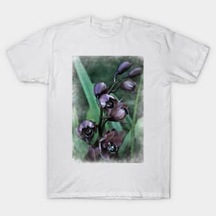 Soft Orchid Blooms T-Shirt